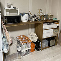 キッチン横に置くなんでも収納棚をDIY！【前編】