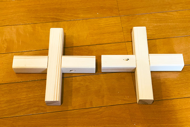 2パーツできました
