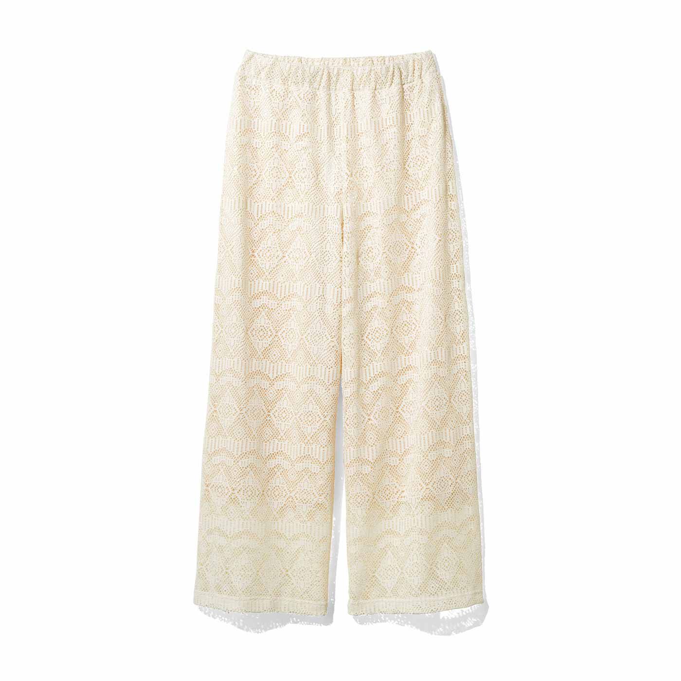 Real Stock | カットソーレースパンツ〈ホワイト〉ＩＥ
