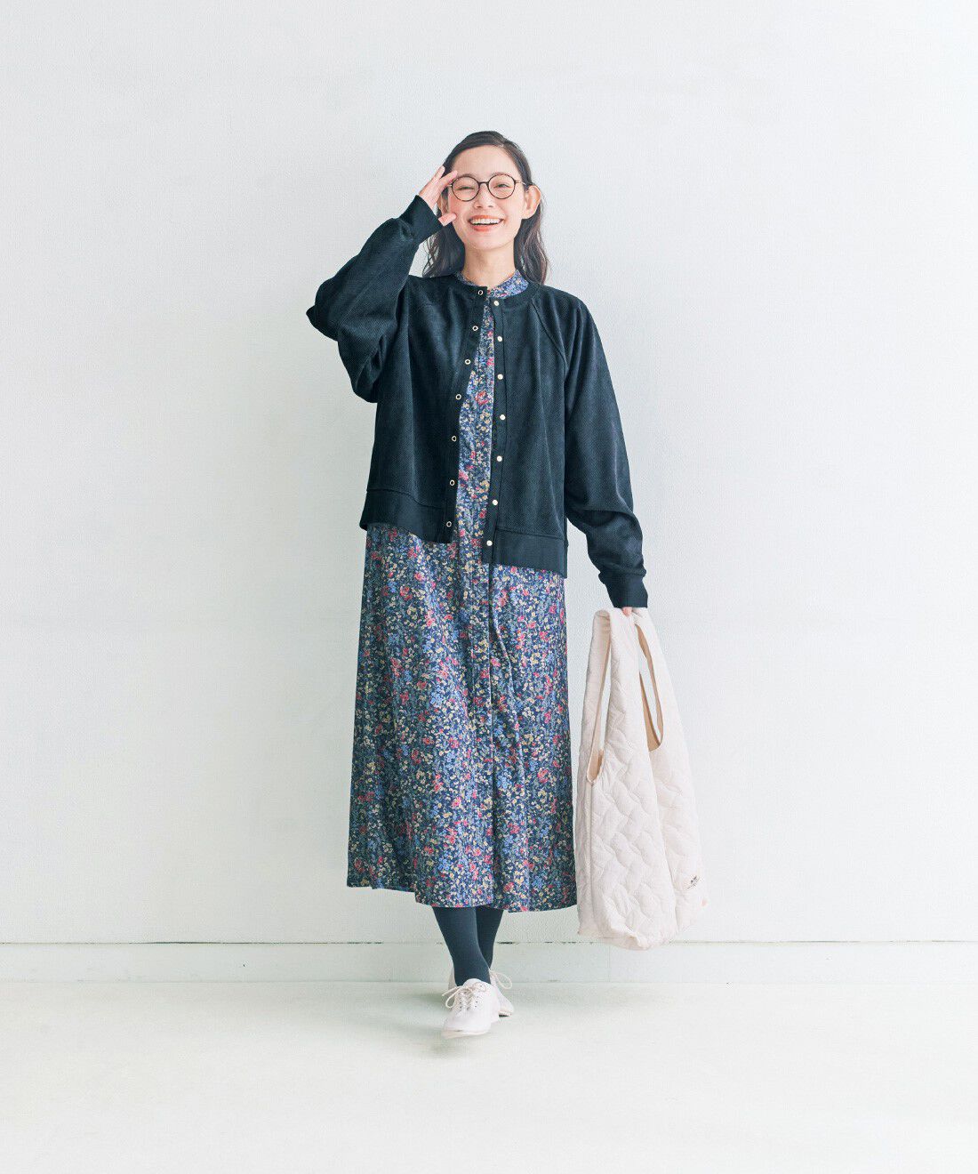 and myera|and myera スノーボールのようなキルトバッグ
