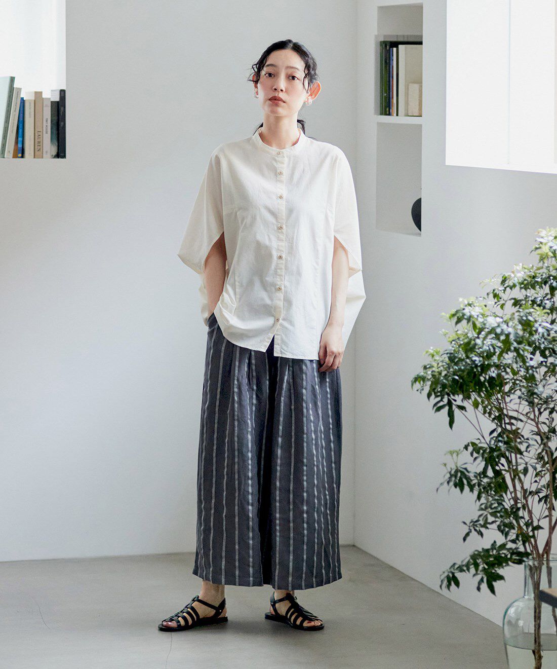 and myera|and myera　コクーンシャツの会