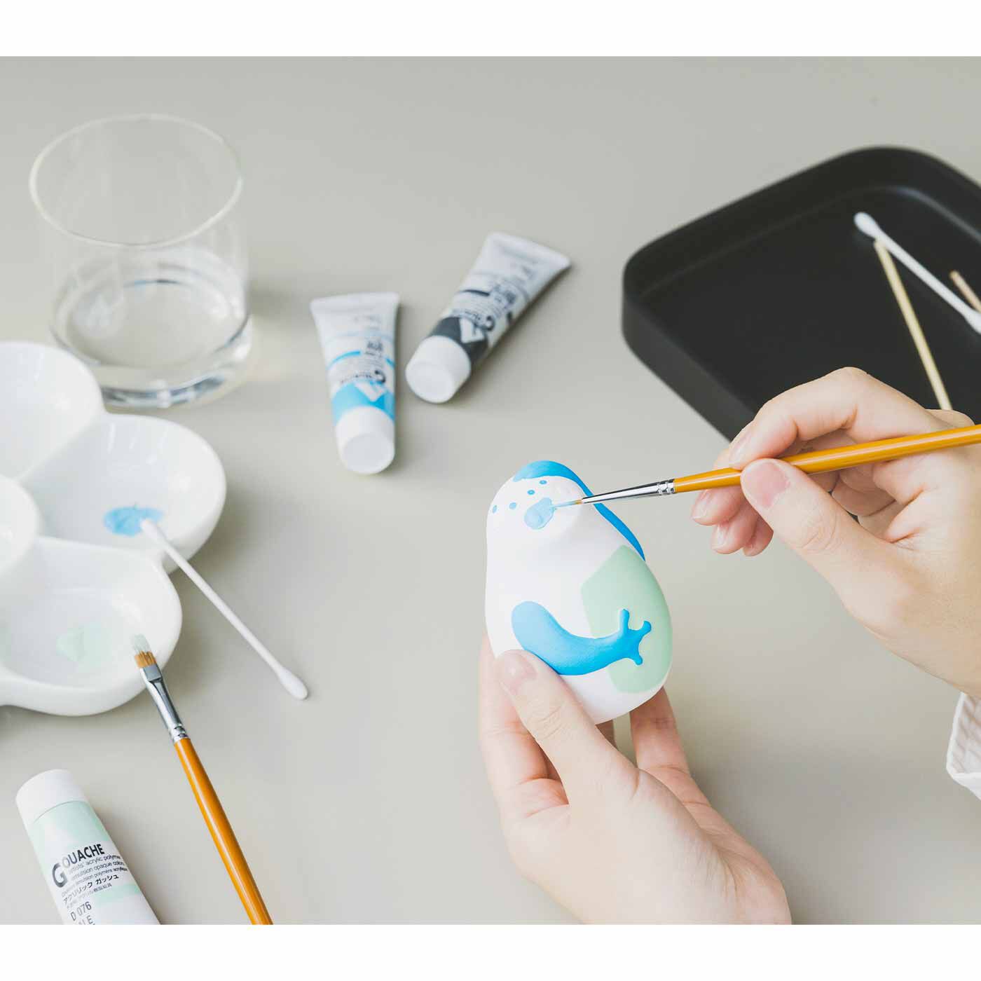 SeeMONO|【タイプが選べる】のびやかに絵付けを楽しむ 京ことばをモチーフにした土鈴キット|自由に絵付けができるキットです。
