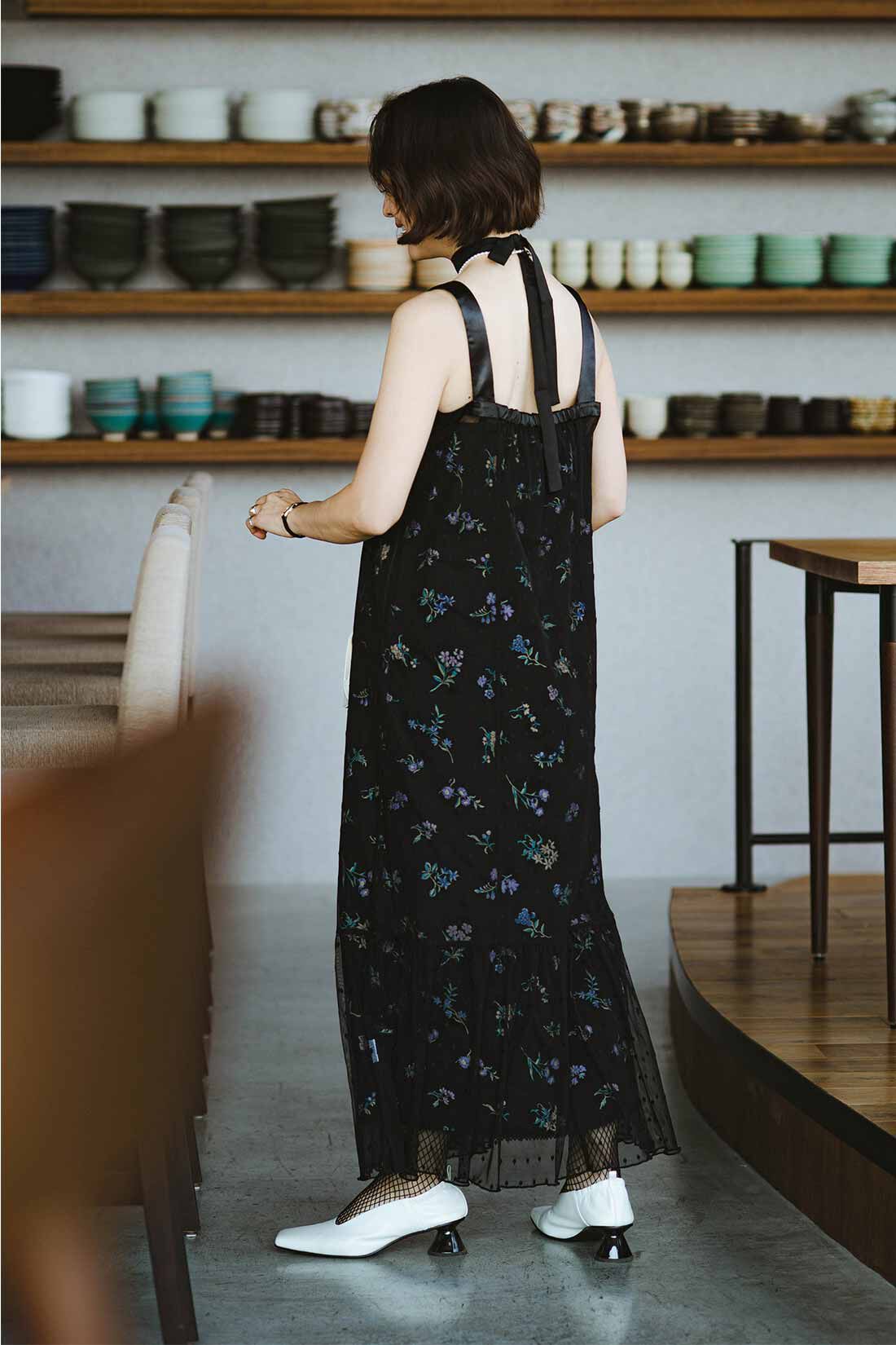 MEDE19F|MEDE19F　高山 都さんコラボ キャミワンピースセット〈ブラック〉
