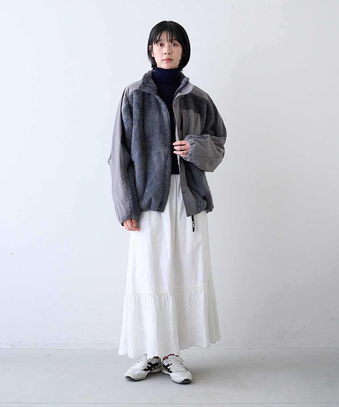 MEDE19F|GERRY（R）フリースボンディングボアジャケット〈グレー〉のコーディネート