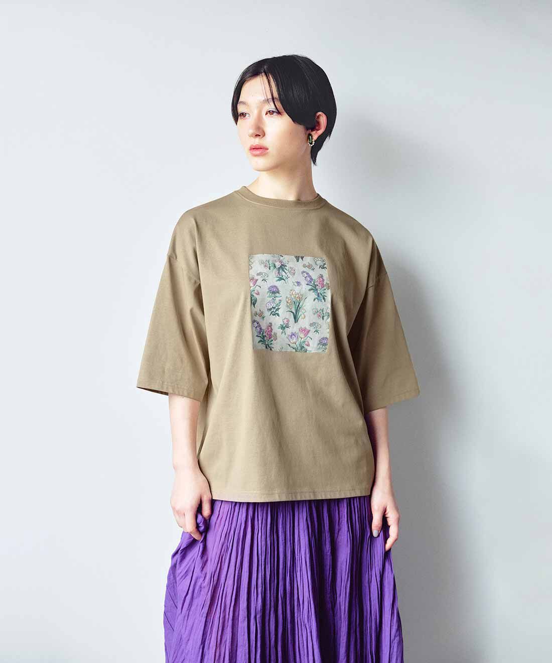 MEDE19F|MEDE19F　ミュルーズモダン〈「ミュルーズ染織美術館」アーカイブコレクション〉汗じみ軽減加工のプリントTシャツの会