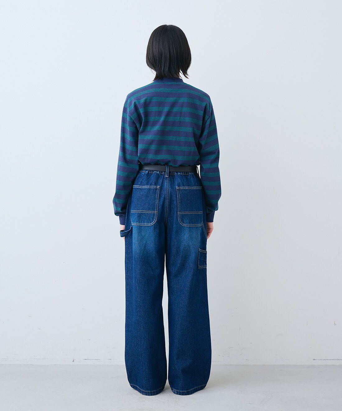 THREE FIFTY STANDARD|11.5oz デニムのペインター パンツのコーディネート