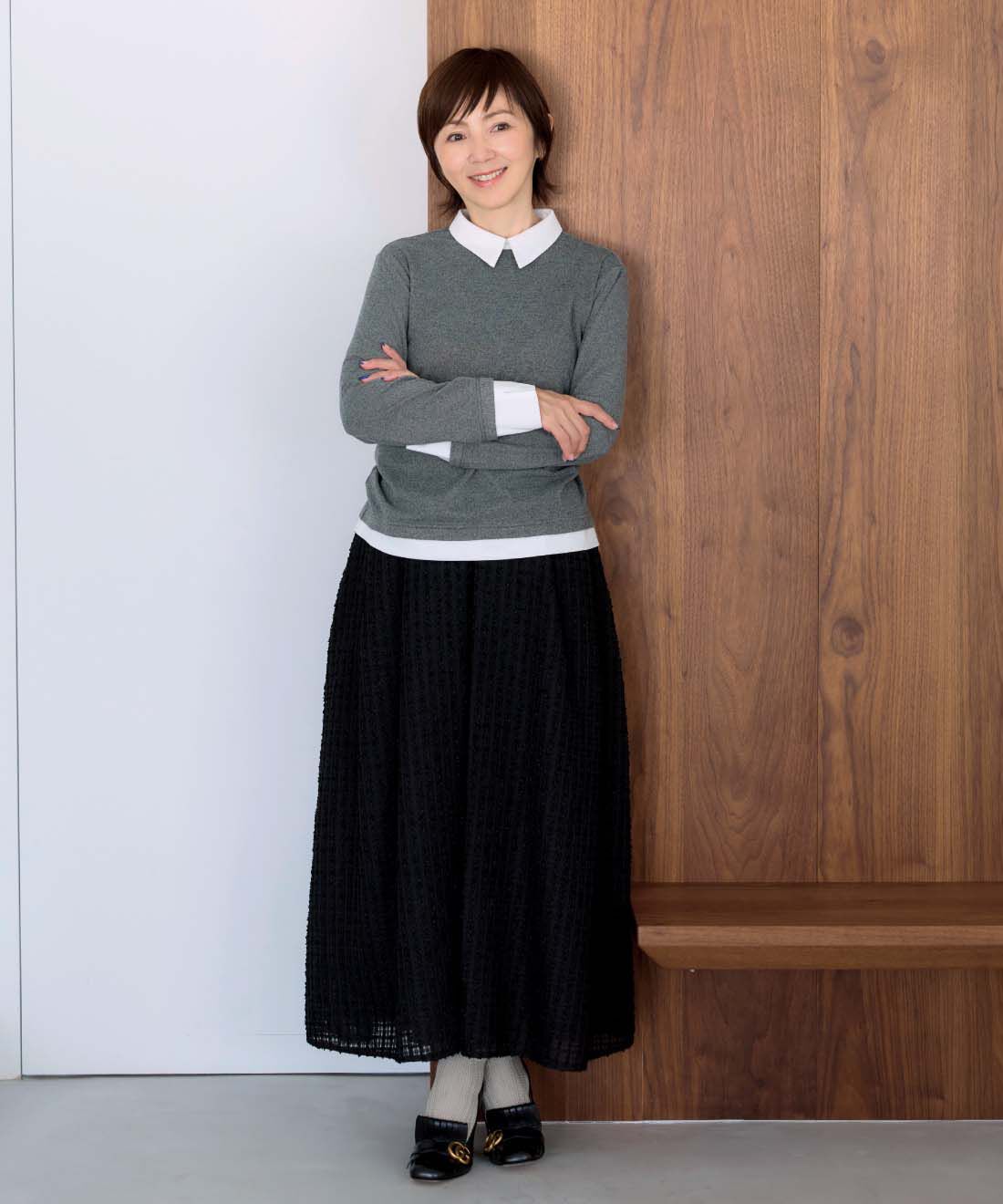 frauglatt|大人の女史会&times;frauglatt　一枚ですっきり シャツ重ね着風万能トップスの会