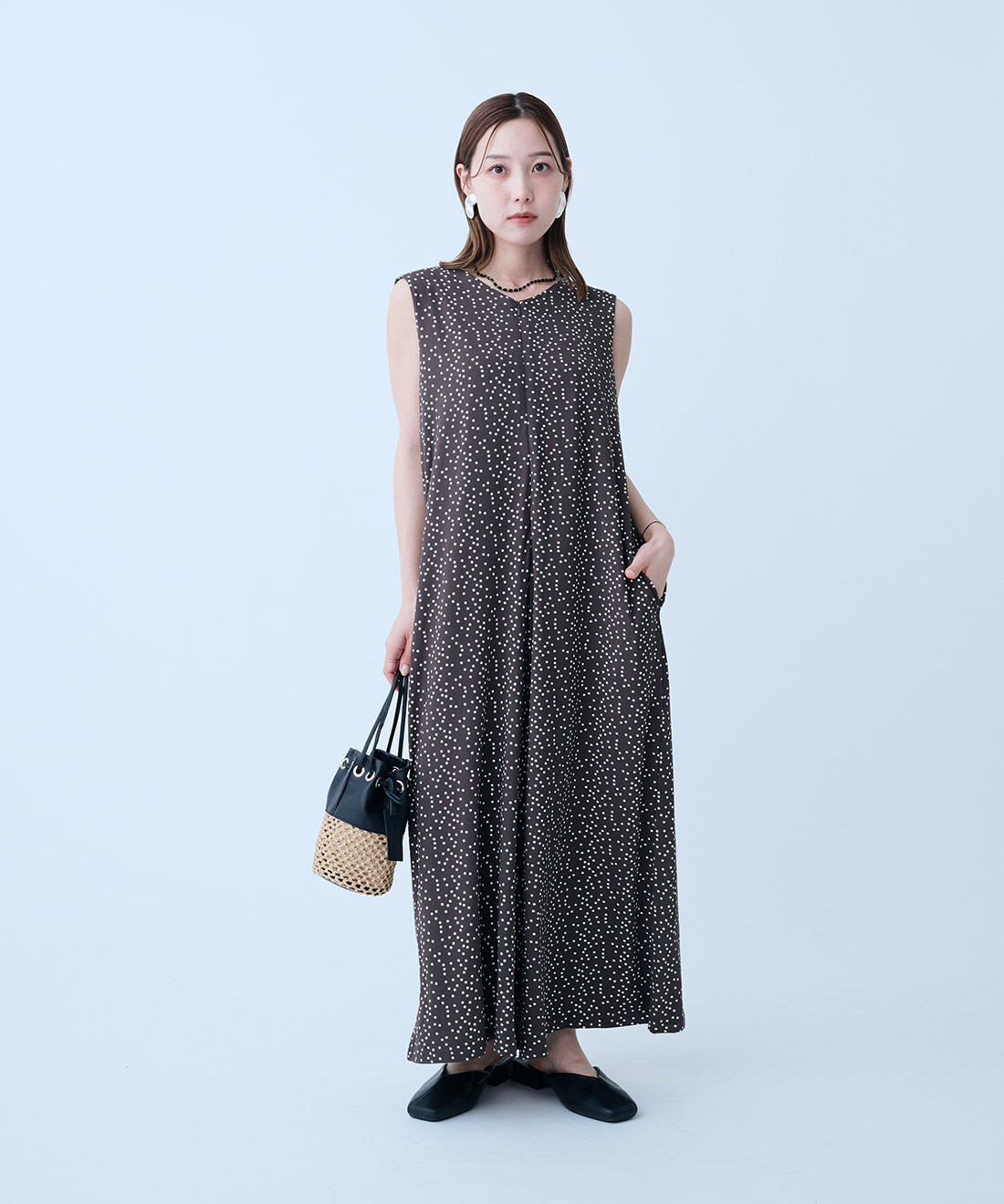 フェリシモファッションニュース|はまじカットオールインワン〈ＧＹ〉リブインのコーディネート