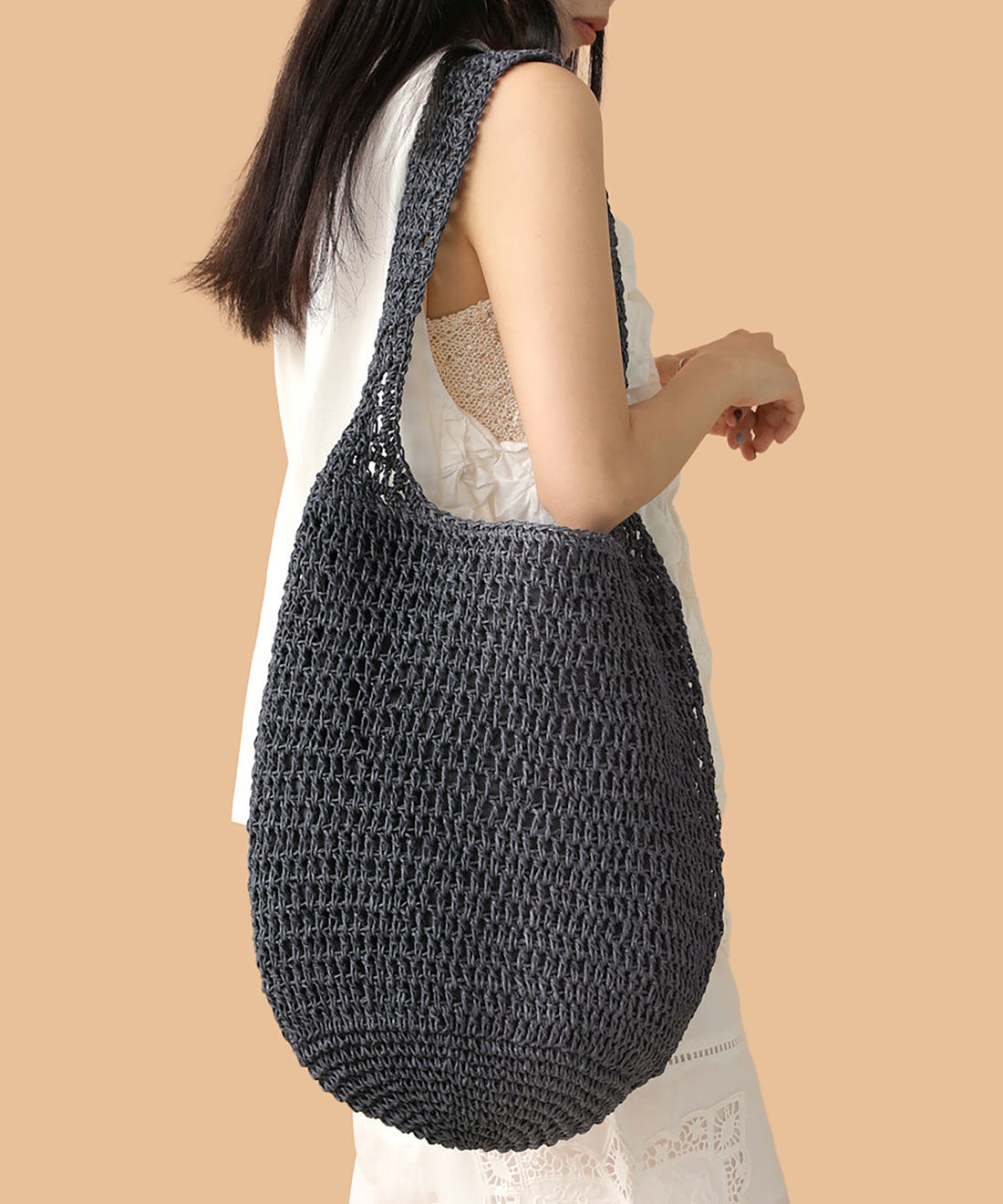 フェリシモファッションニュース|CONTROLFREAK　ペーパークロッシェバッグ【WEB LIMITED ITEMS】