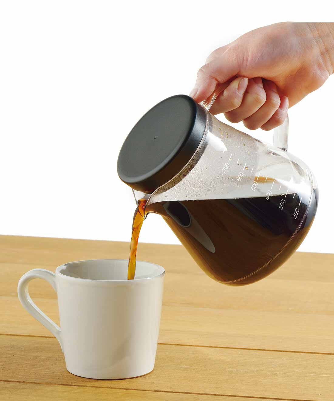 フェリシモギフトショップ|割れにくい　ペーパーレスドリッパー付きコーヒーサーバー（2-way 750ml）