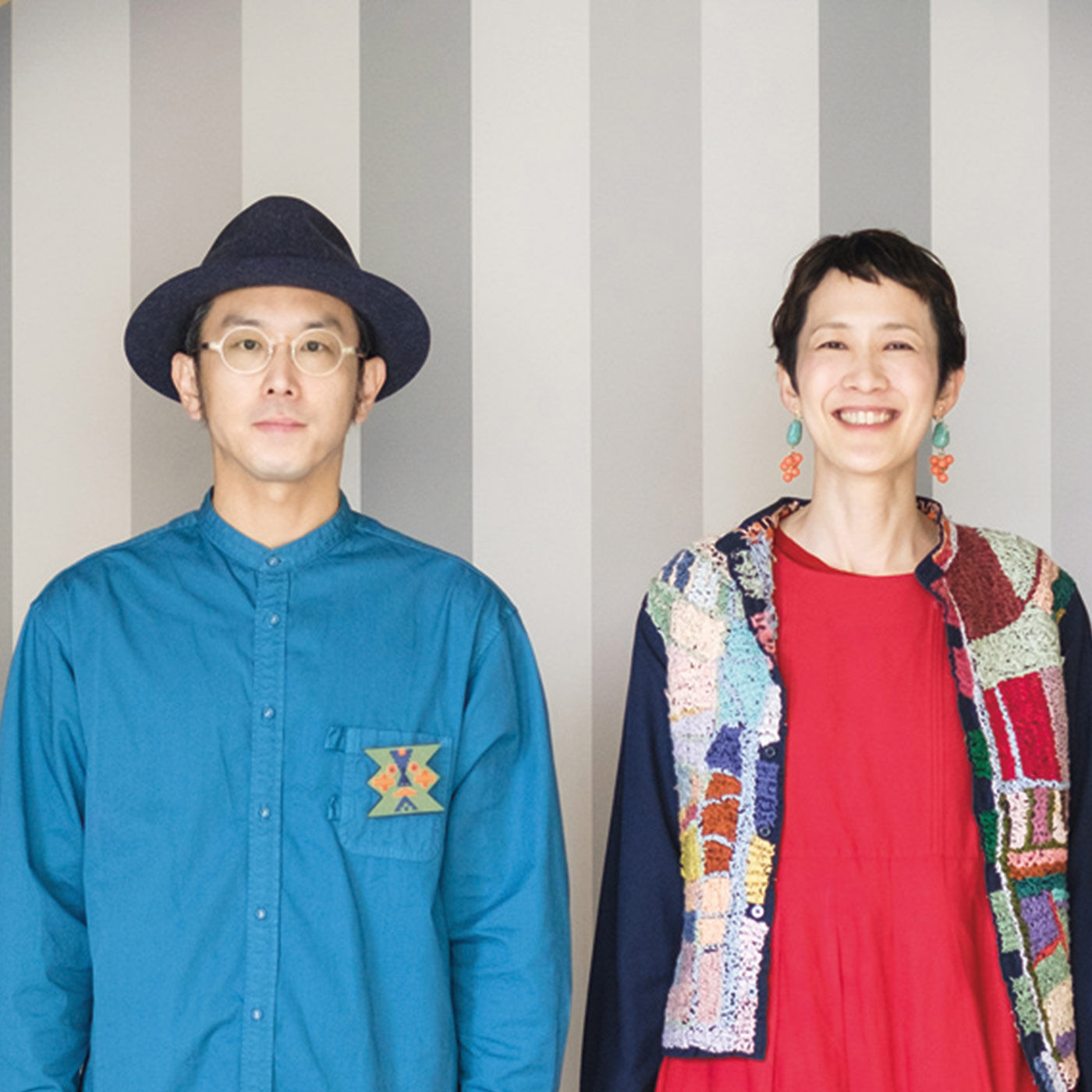 フェリシモギフトショップ|C.C.P&times;tupera tuperaさん　ハーミンとなかまたち透明ポケット　ホスピタルポーチ|tupera tupera（ツペラツペラ）さん　亀山 達矢さんと中川 敦子さんによるユニット。絵本やイラストレーションをはじめ、工作、ワークショップ、アートディレクションなど、さまざまな分野で幅広く活動しています。