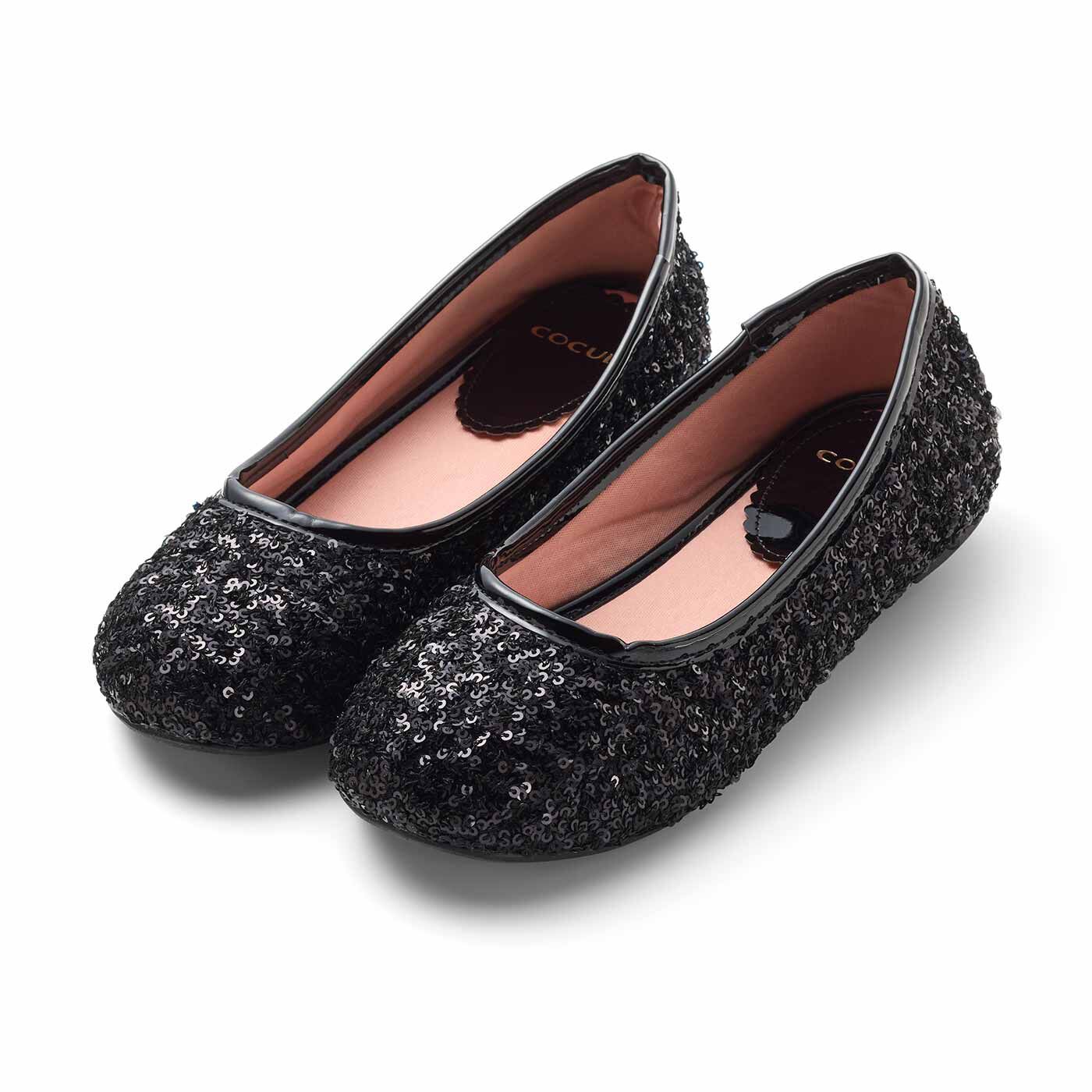 Live in  comfort | ＣＯＣＵＥ　スパンコールパンプス〈ＢＫ〉リブイン