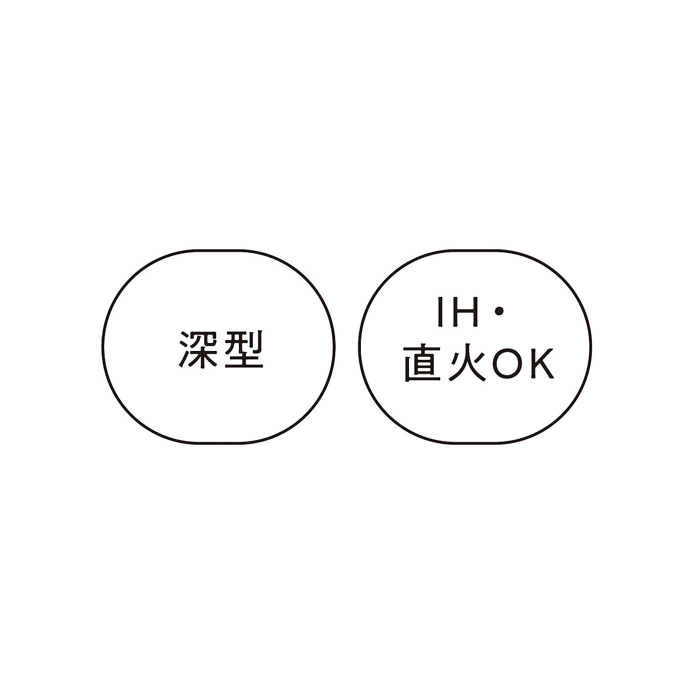 フェリシモの雑貨 Kraso|エスキューブキッチンズ　揚げる・煮る・炒（いた）めるに使える　目盛り付き深型マルチフライパン〈22cm〉