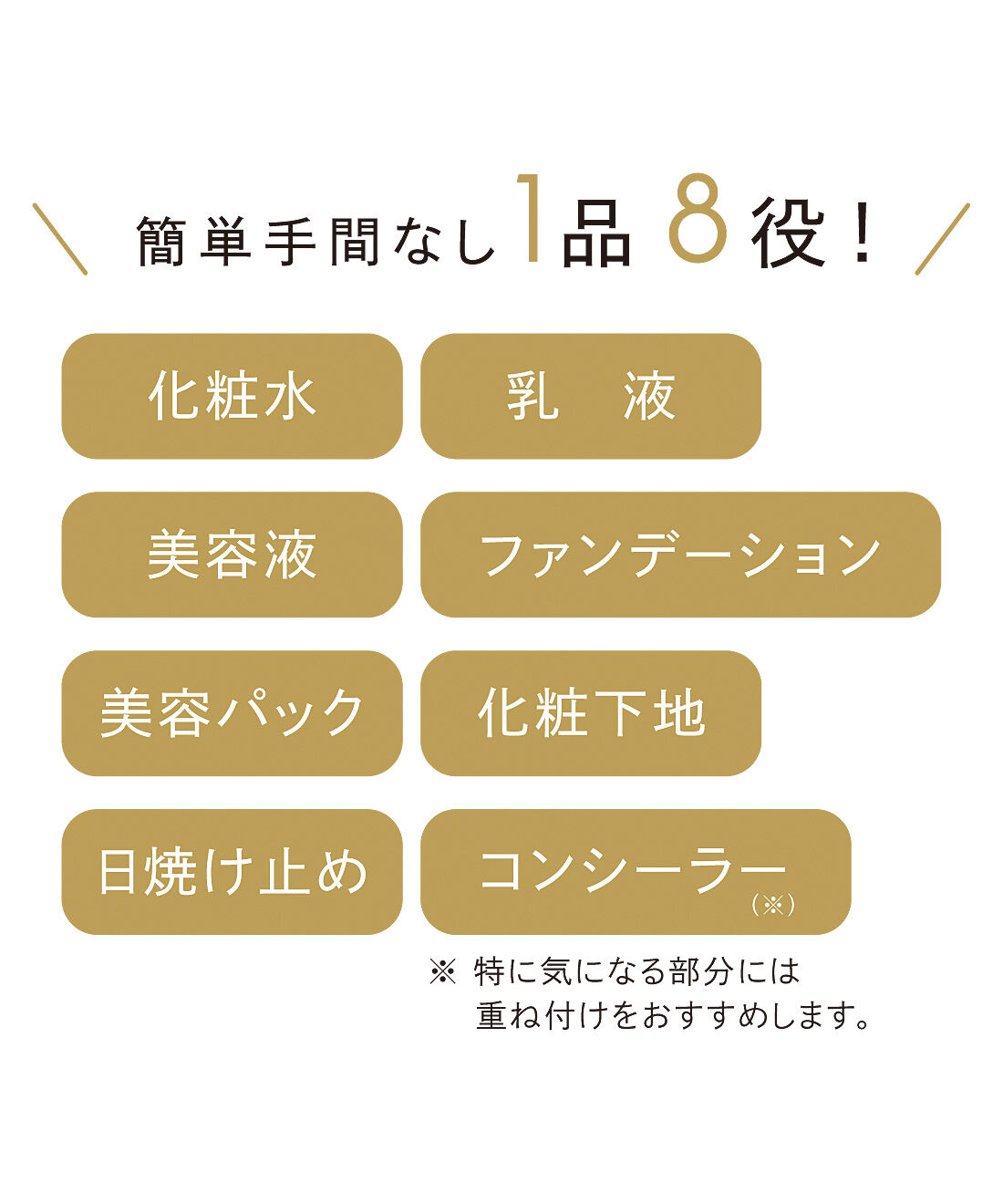 フェリシモの雑貨 Kraso|スキンケアいらず！これ１品で時短がかなう うるおうオールインワンゲルファンデの会