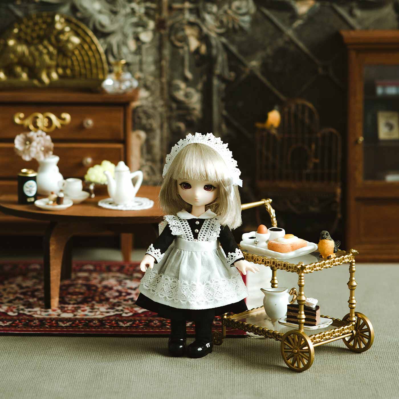 クチュリエ|クラシカルな甘さでおもてなし 11cmドール〈オビツ11〉用メイドドレスのキット