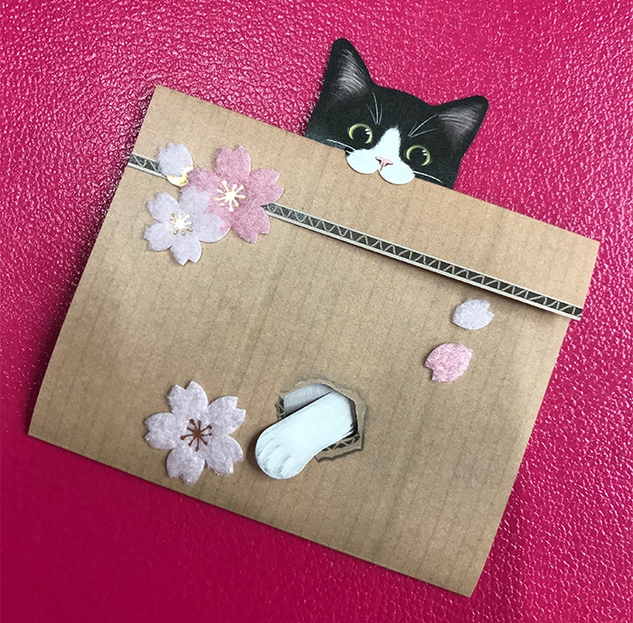 シールを貼ってみました