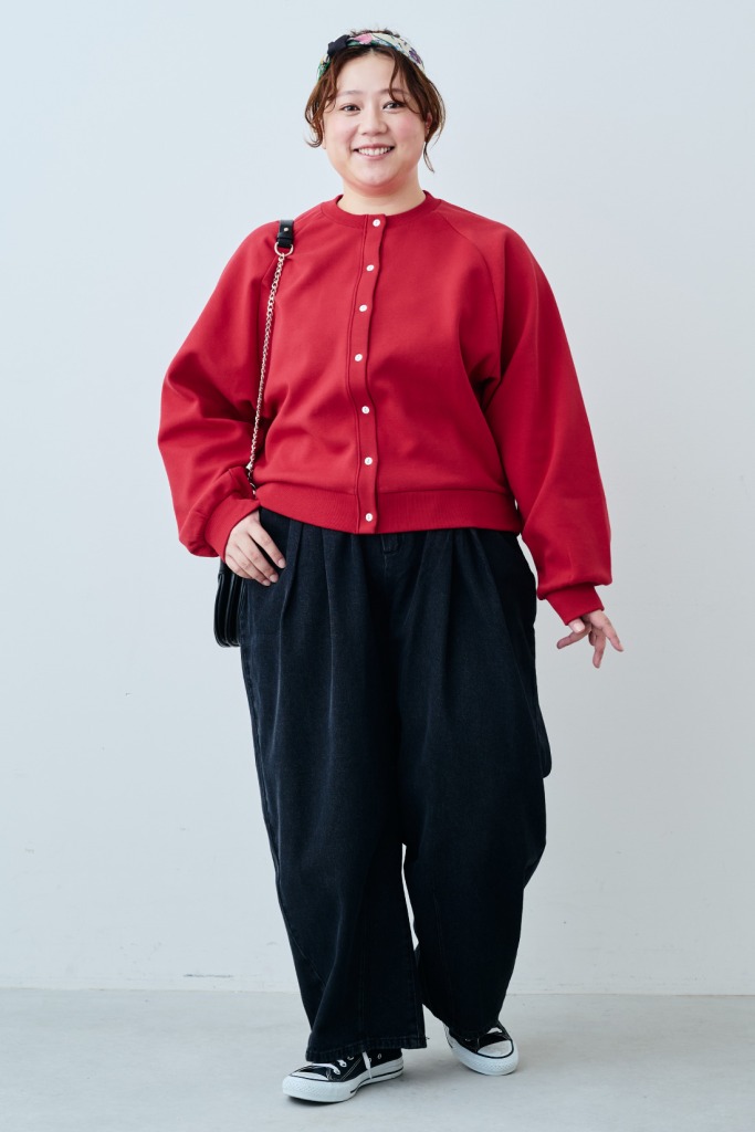 春夏の骨格ストレートぽっちゃりさんコーデ