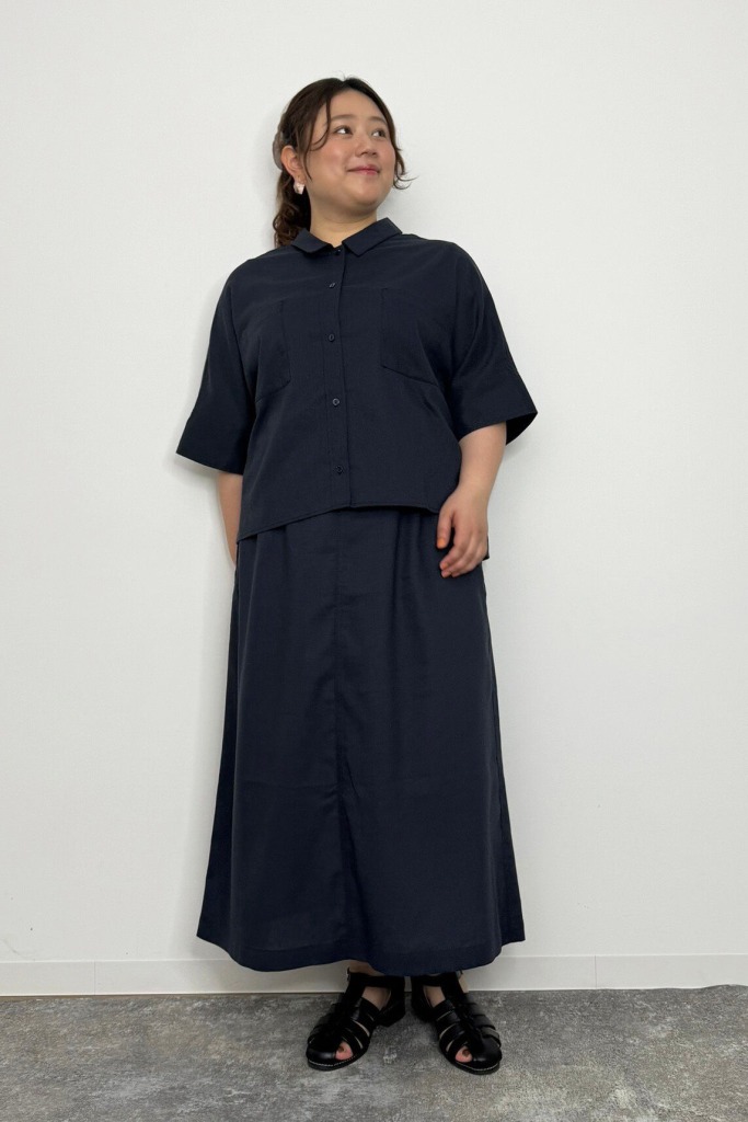 低身長さんな骨格ストレートぽっちゃりさんコーデ