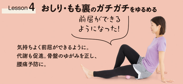 1回３分のストレッチでらくなからだを手に入れよう
