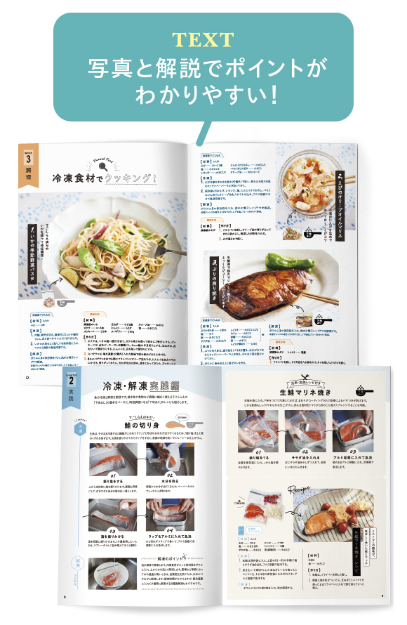写真と解説でポイントがわかりやすい!