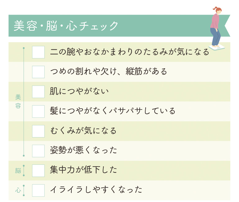 あなたのそのお悩み、たんぱく質不足かも！？