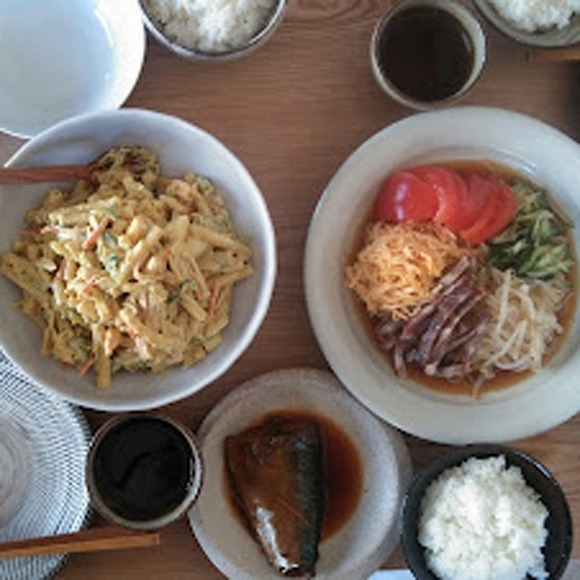 
神戸・六甲の「かもめ食堂」さんと作ったタブリエ
