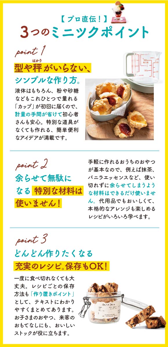 【 プロ直伝! 】3つのミニツクポイント