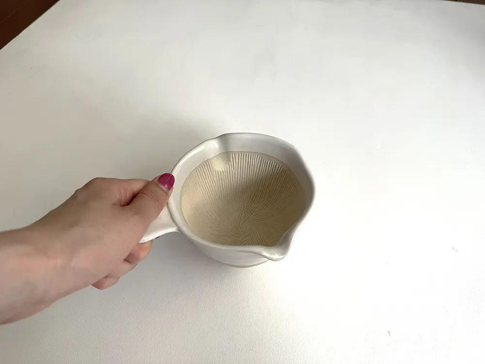 ハレとケ 萬古焼 納豆鉢〈白〉