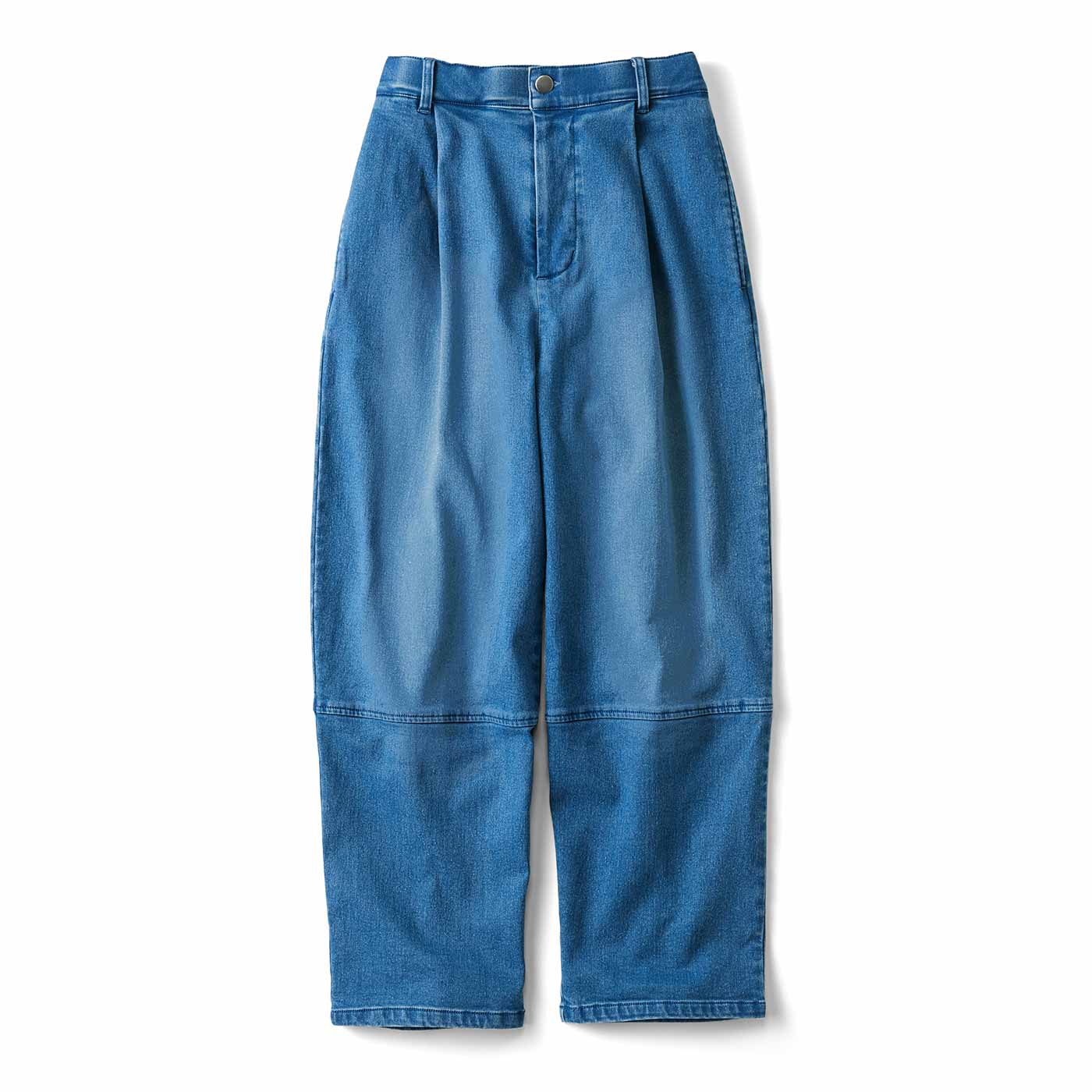 IEDIT|パウダリータックデニム〈ブルー〉ＩＥ