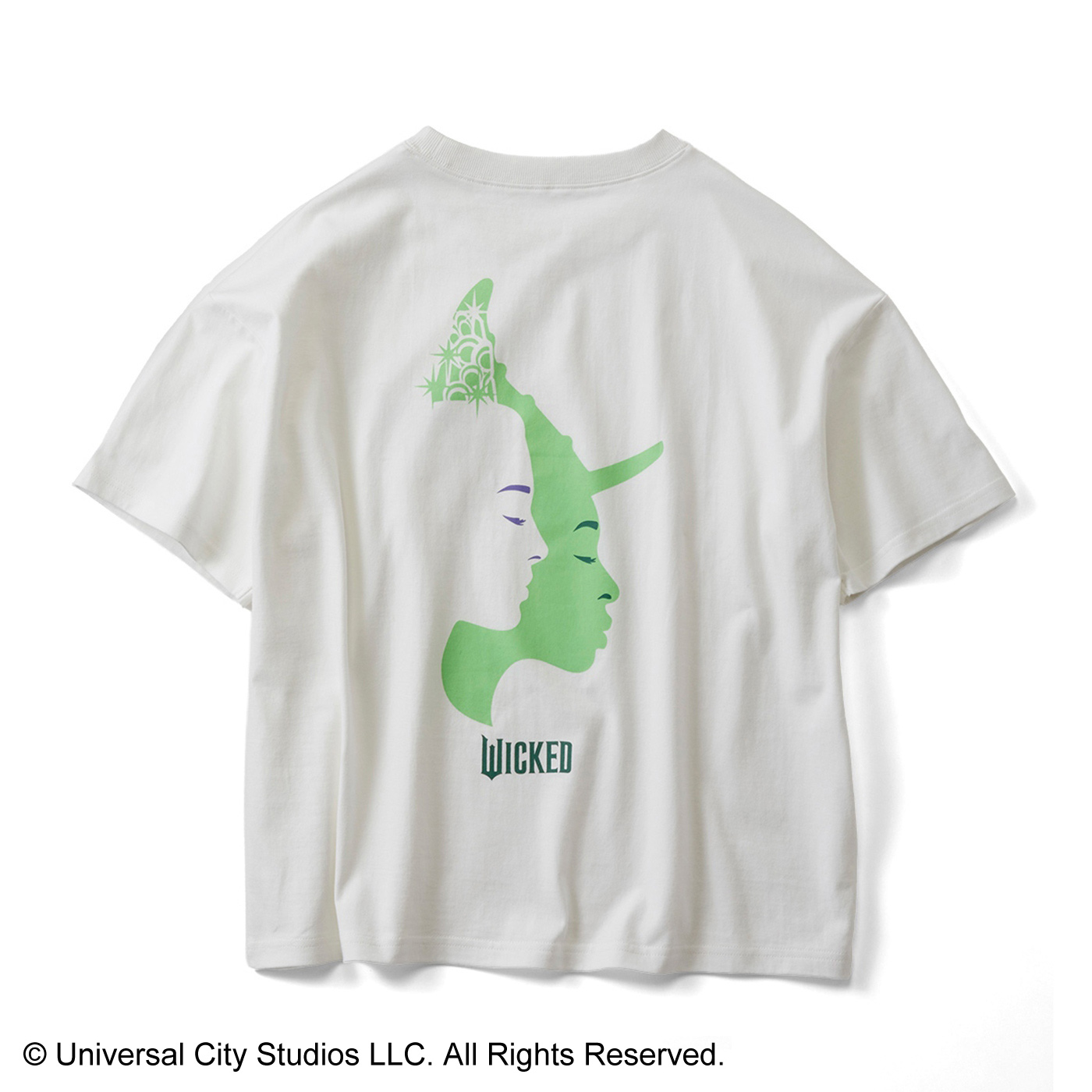 THREE FIFTY STANDARD|WICKED 半袖プリントTシャツ〈ホワイト〉